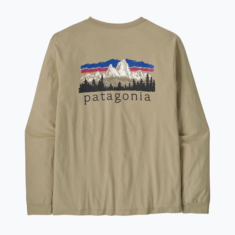Longsleeve pentru bărbați Patagonia Fitz Roy Foothills LS weathered stone 3
