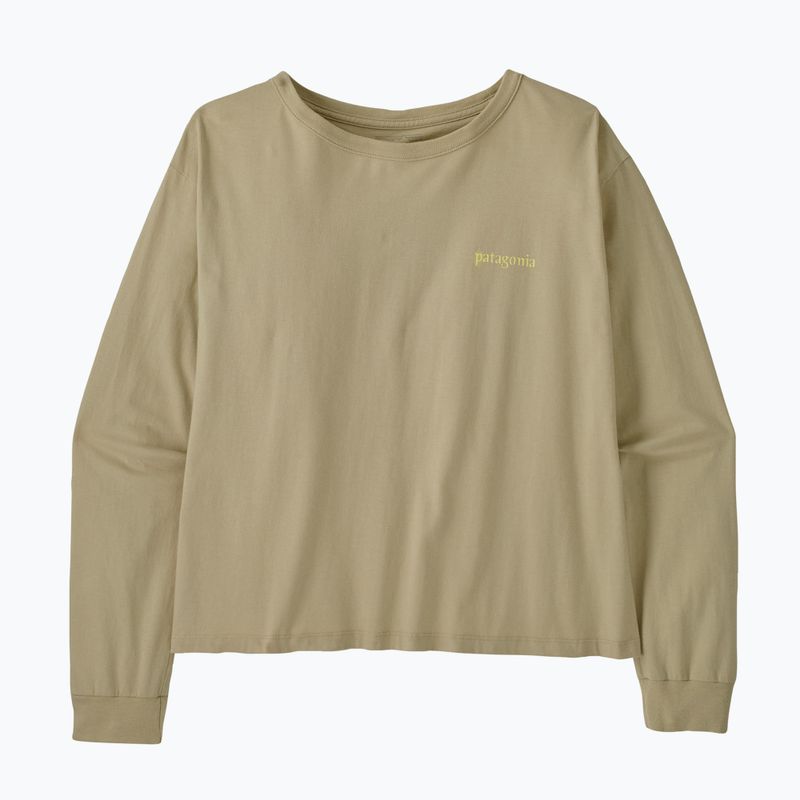 Longsleeve pentru femei Patagonia Hut Tripper Easy Cut weathered stone 2