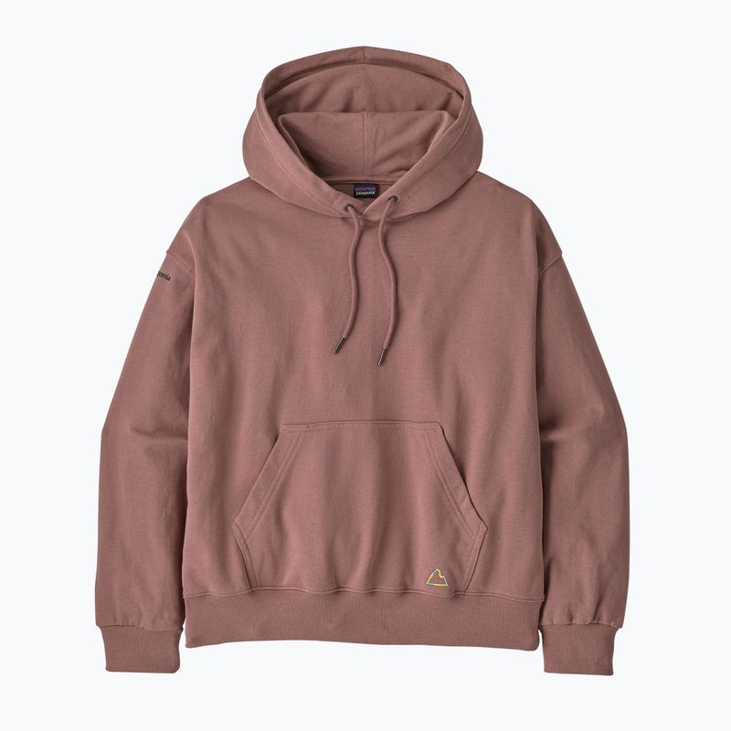 Bluză pentru femei Patagonia Fitz Roy Massif Daily Hoody moonrise taupe