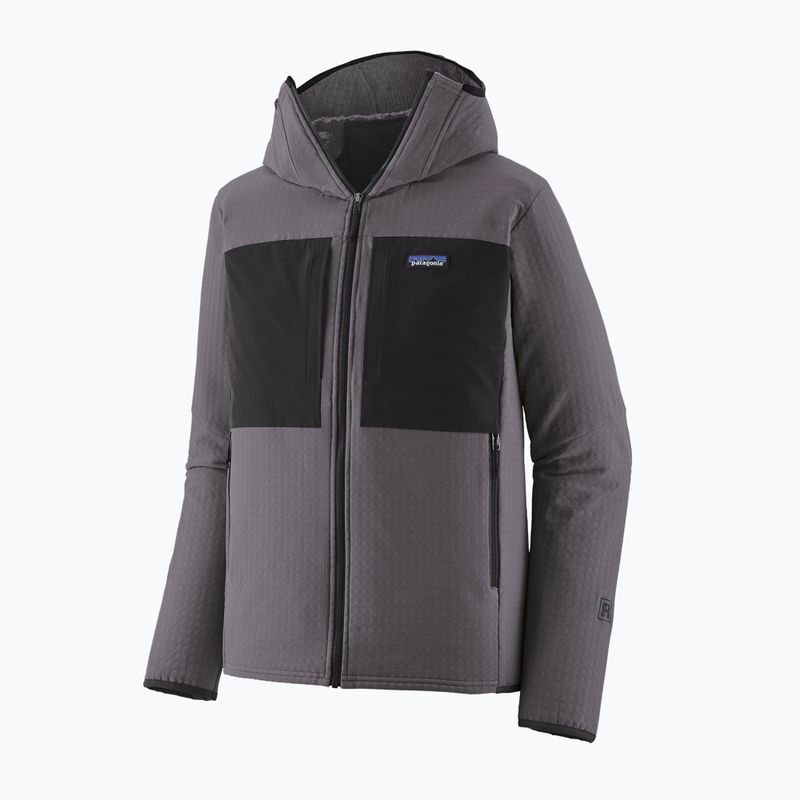 Bluză de trekking pentru bărbați Patagonia R2 TechFace Hoody may grey 2