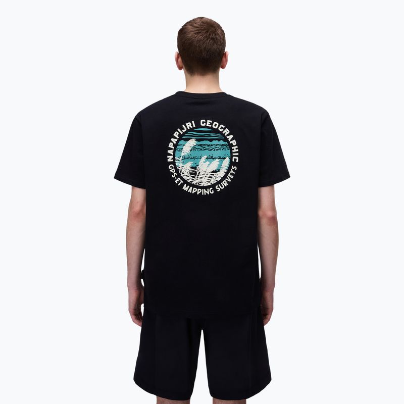 Tricou pentru bărbați Napapijri S-Vignonil Back black beauty 2