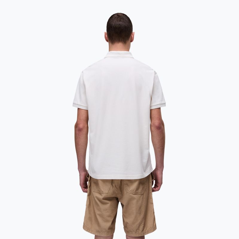 Tricou polo pentru bărbați Napapijri E-Clanis white whisper 2