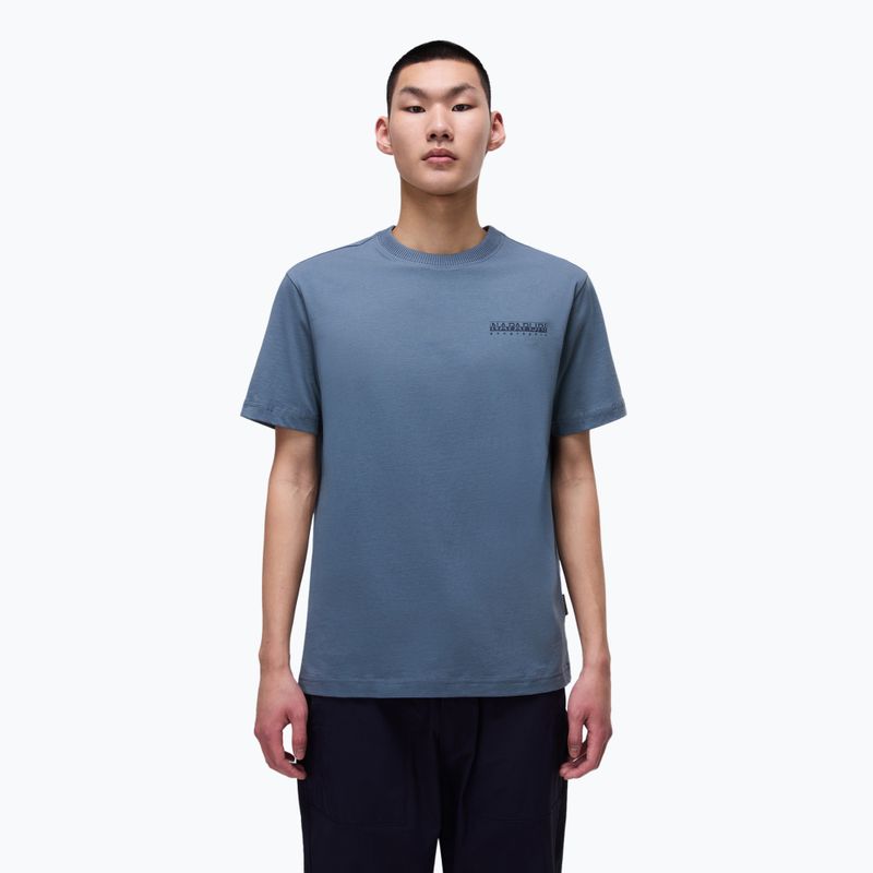 Tricou pentru bărbați Napapijri S-Sovana stormy weat G1Y