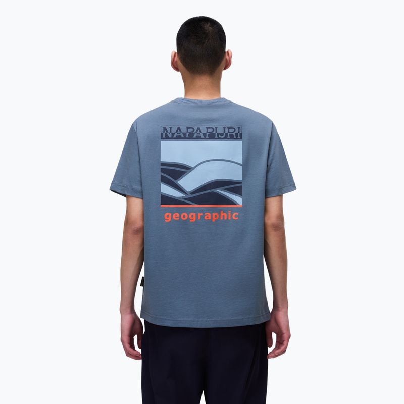 Tricou pentru bărbați Napapijri S-Sovana stormy weat G1Y 2