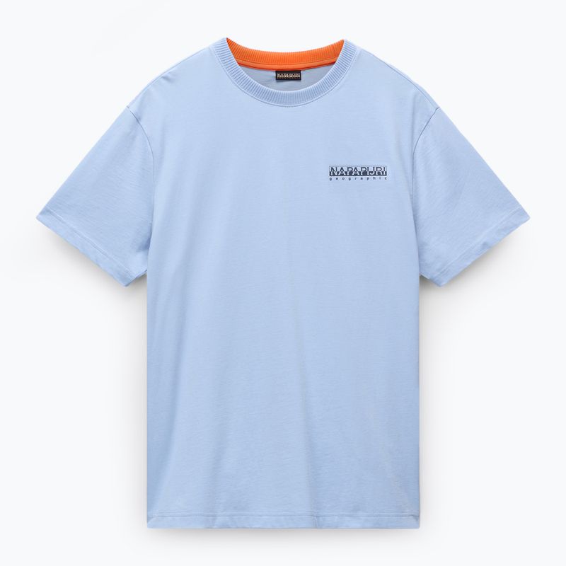 Tricou pentru bărbați Napapijri S-Sovana soft chambr I83 5