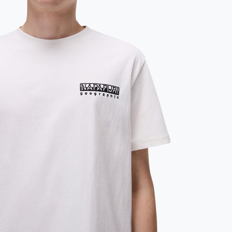 Tricou pentru bărbați Napapijri S-Vignonil Back white whisper 3