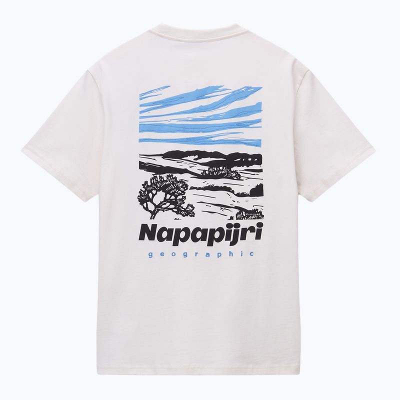Tricou pentru bărbați Napapijri S-Vignonil Back white whisper 6