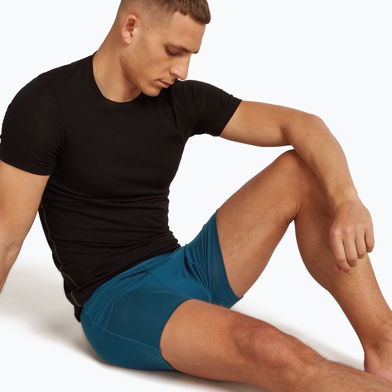 Pantaloni scurți boxeri termici pentru bărbați icebreaker Anatomica atlantis 8