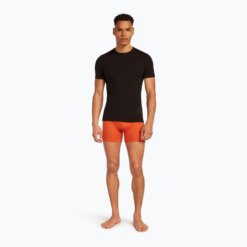 Pantaloni scurți boxeri termici pentru bărbați icebreaker Anatomica fervid 6