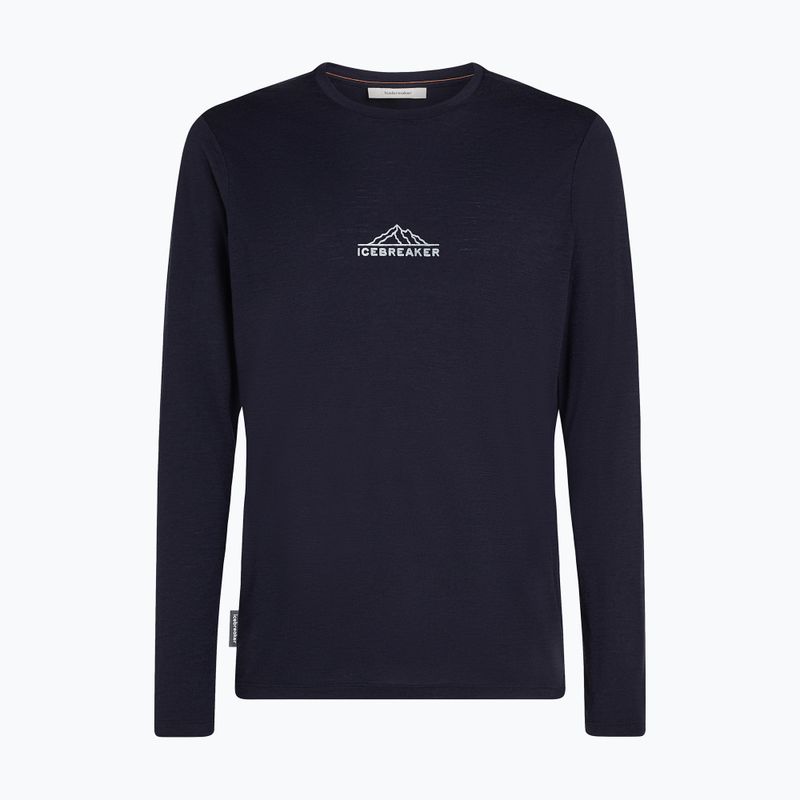 Longsleeve pentru bărbați icebreaker Merino 150 Tech Lite Road To Cook midnight navy 6