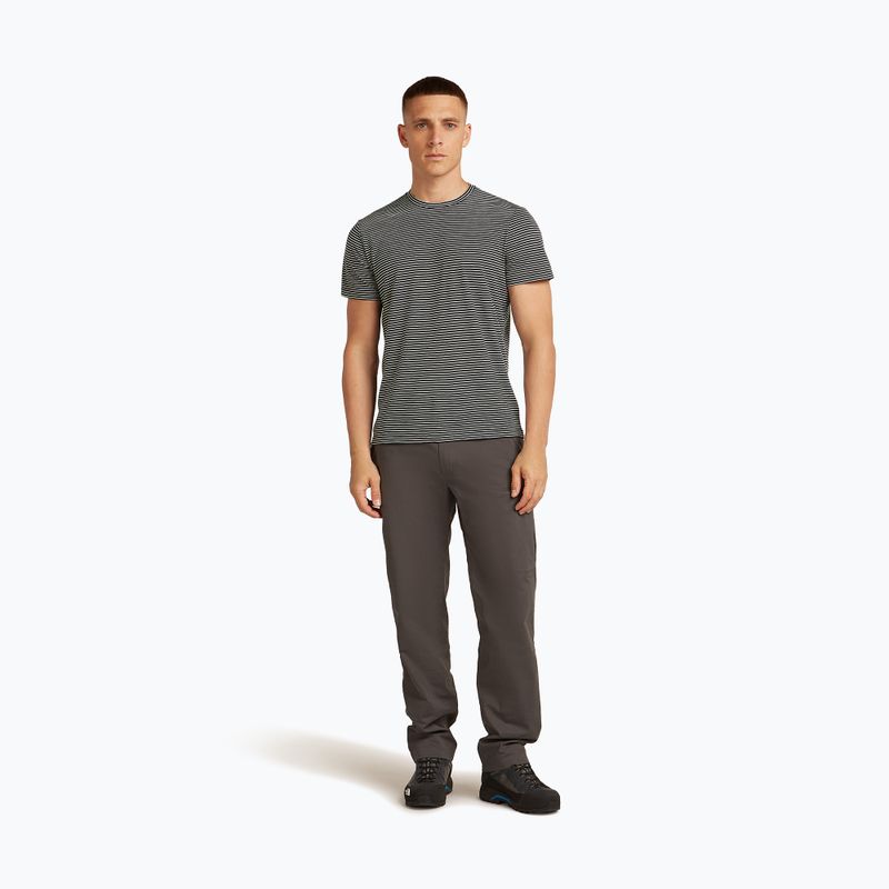Tricou de trekking pentru bărbați icebreaker Merino 150 Tech Lite III midnight navy/snow 2