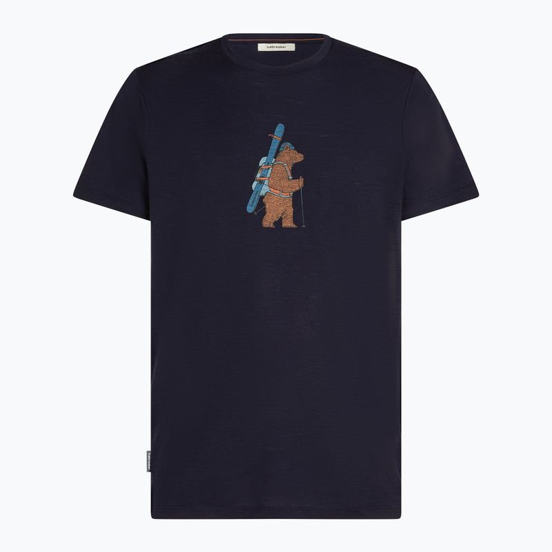 Tricou pentru bărbați icebreaker Merino 150 Tech Lite Bear Tour midnight navy 7