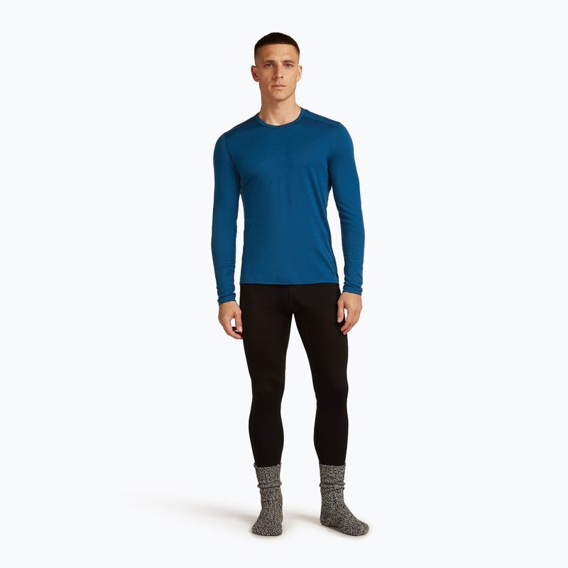 Bărbați Icebreaker 200 Oasis Crewe termică longsleeve atlantis 4