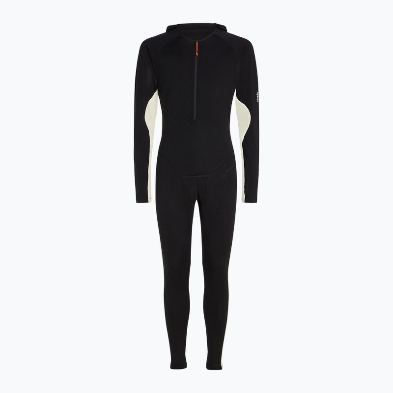 Combinezon termic bărbați icebreaker Merino 200 Oasis+ negru/neudat/cb