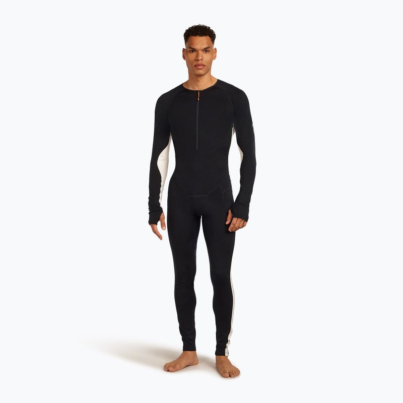 Combinezon termic bărbați icebreaker Merino 200 Oasis+ negru/neudat/cb 4