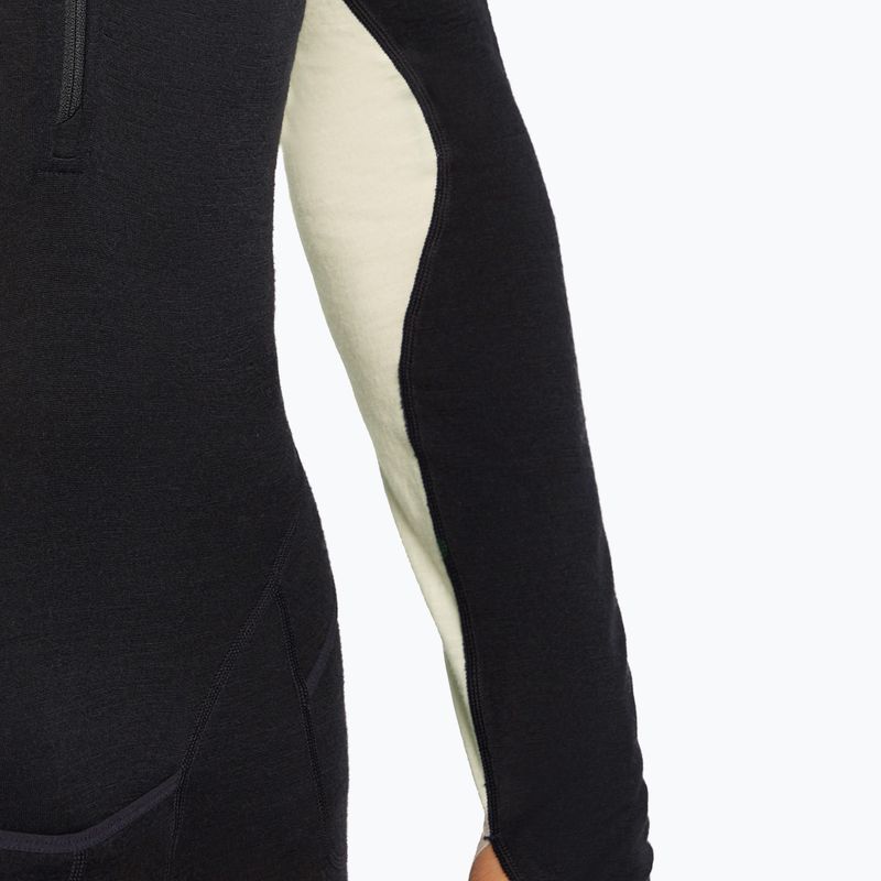 Combinezon termoactiv pentru bărbați icebreaker Merino 200 Oasis+ black/undyed/cb 11