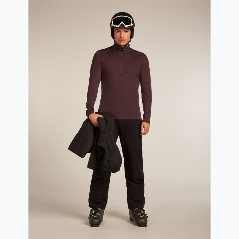 Bluză termoactivă pentru bărbați icebreaker 260 Tech LS Half Zip java 8