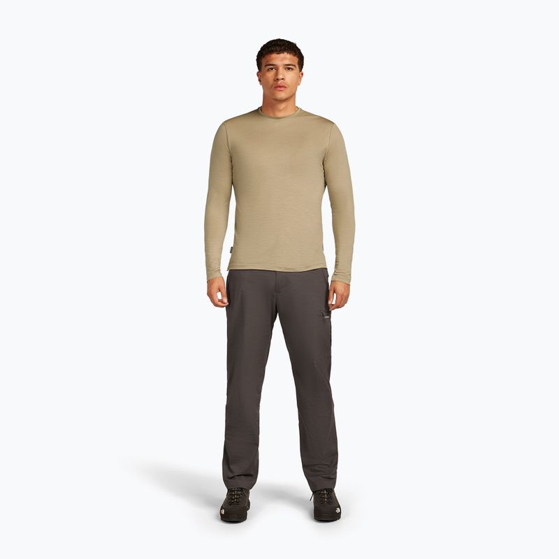 Longsleeve de trecking pentru bărbați icebreaker Merino 125 Cool-Lite Sphere III Tee flagstone 2