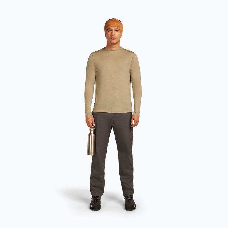 Longsleeve de trecking pentru bărbați icebreaker Merino 125 Cool-Lite Sphere III Tee flagstone 4