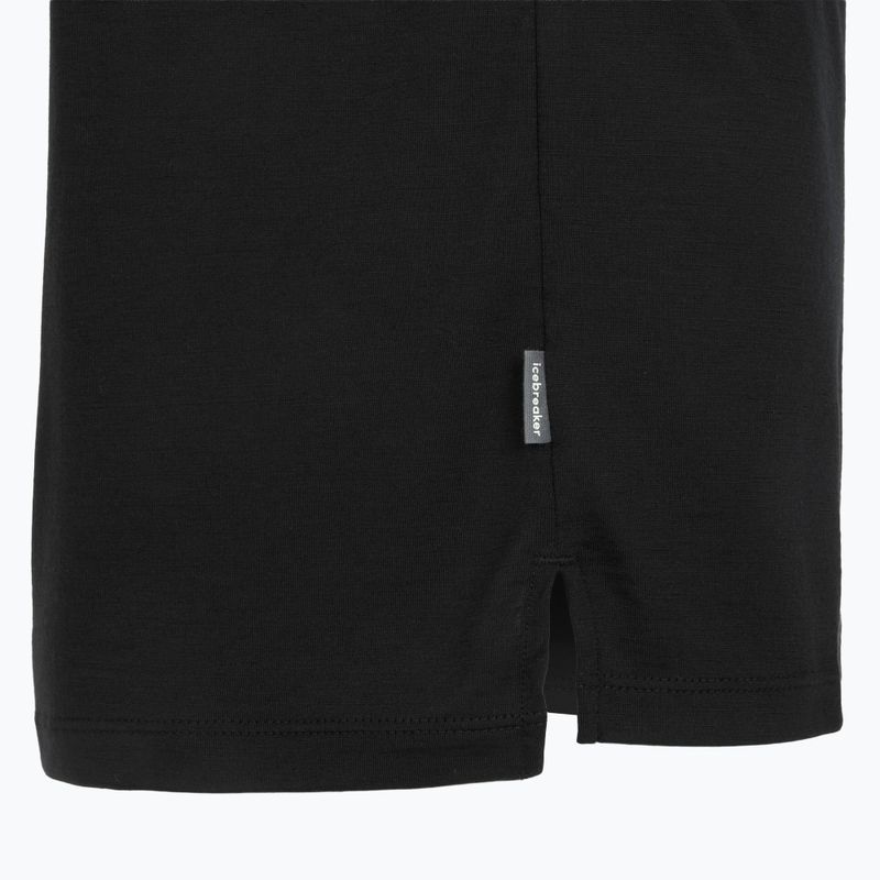 Tricou pentru bărbați icebreaker Merino Blend 125 Cool-Lite Sphere Trail black 4