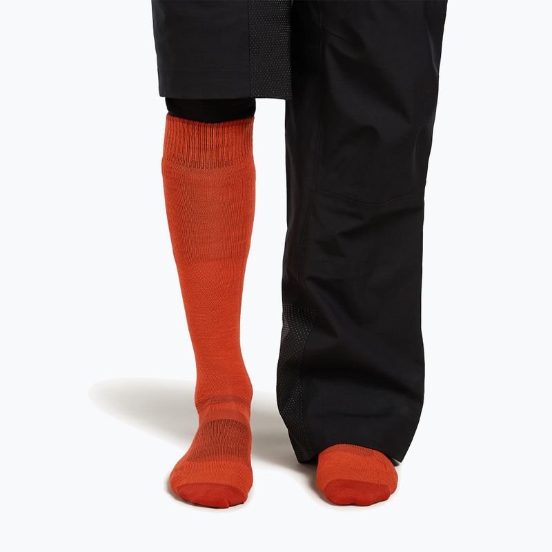 Șosete de schi pentru bărbați icebreaker Merino Ski+ Ultralight OTC fervid/agate 4