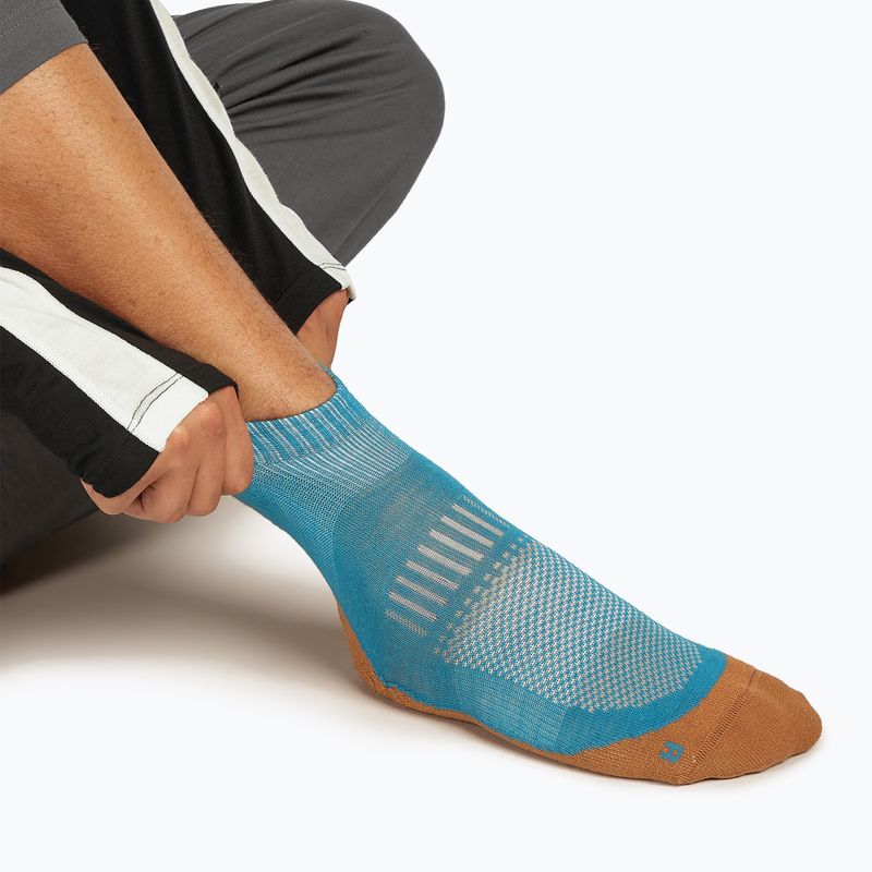 Șosete Icebreaker Merino Hike+ Light Mini topaz/trail pentru bărbați 3