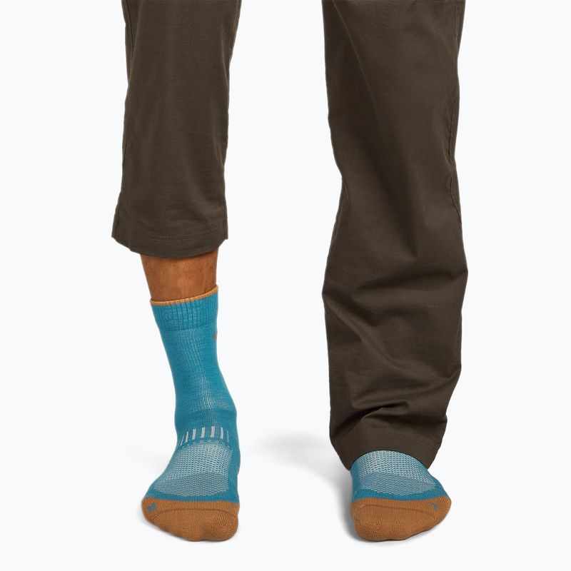 Men's Icebreaker Merino Hike+ Light Crew șosete topaz/trail 4