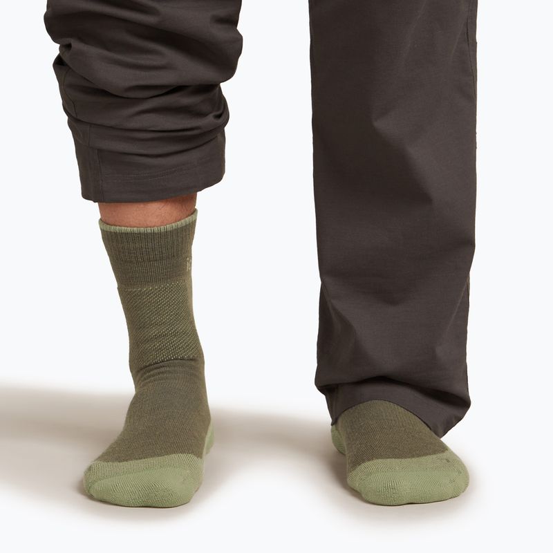 Icebreaker Merino Hike+ Medium Crew șosete pentru bărbați loden/lichen 4