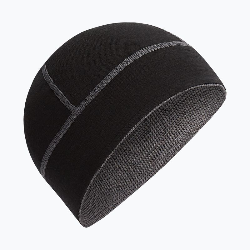 Căciulă de iarnă icebreaker Merino 260 Waffle Reversible Beanie obsidian/negru 2