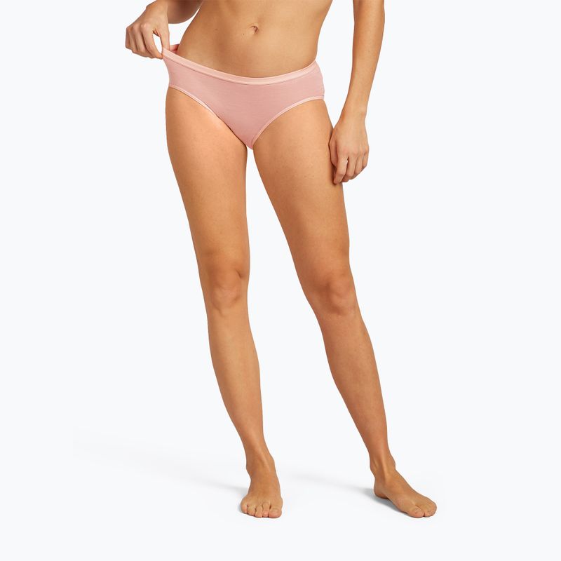 Chiloți termici pentru femei icebreaker Siren Hipkini blush 5
