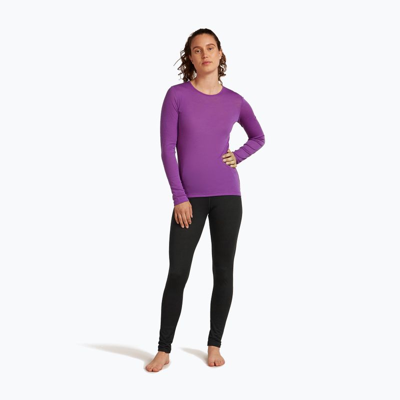 Colanți termoactivi  pentru femei icebreaker Merino 200 Oasis High Rise black 2