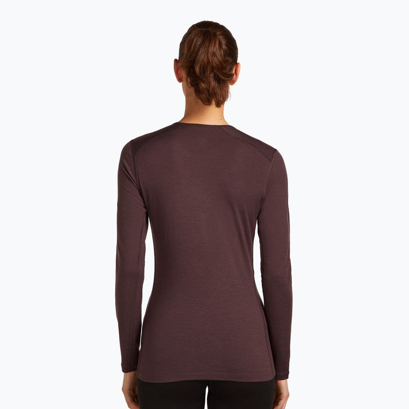Longsleeve termoactiv pentru femei icebreaker 200 Oasis Crewe java 3