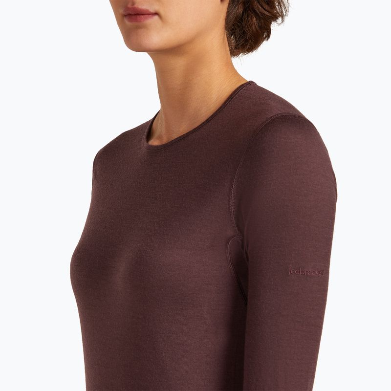 Longsleeve termoactiv pentru femei icebreaker 200 Oasis Crewe java 4
