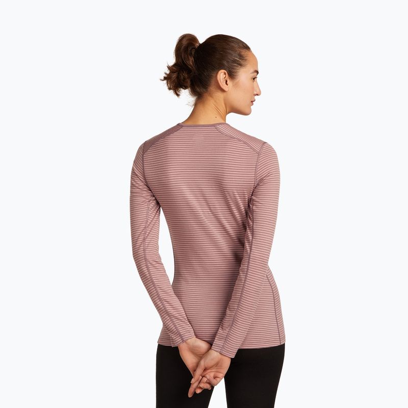 Longsleeve termoactiv pentru femei icebreaker 200 Oasis Crewe summit/blush/s 3