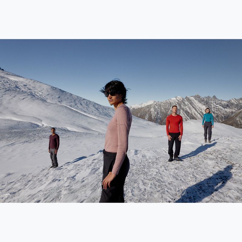 Longsleeve termoactiv pentru femei icebreaker 200 Oasis Crewe summit/blush/s 10