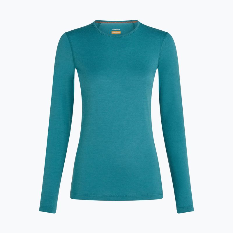 Longsleeve termoactiv pentru femei icebreaker 200 Oasis Crewe topaz 7