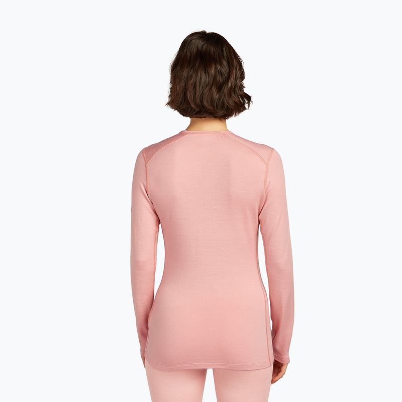Longsleeve termoactiv pentru femei icebreaker 260 Tech Crewe blush 3