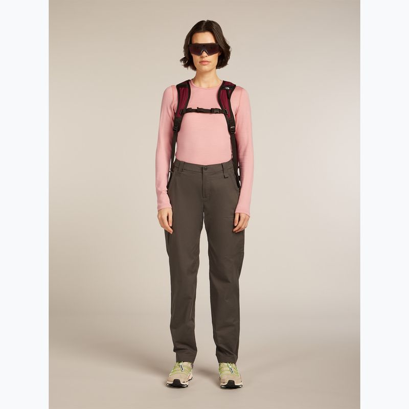 Longsleeve termoactiv pentru femei icebreaker 260 Tech Crewe blush 7