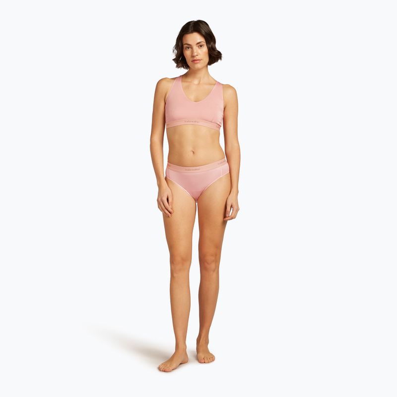 Chiloți termoactivi pentru femei icebreaker Merino 125 Cool-Lite Sprite Hipster blush 3