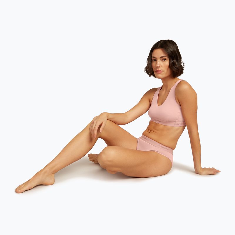 Icebreaker chiloți termici pentru femei Merino 125 Cool-Lite Sprite Hipster blush 7