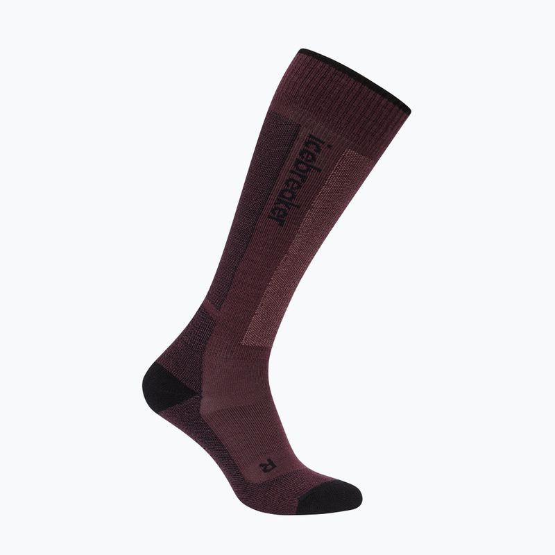 Șosete de schi pentru femei Icebreaker Merino Ski+ Light OTC java/black/summit