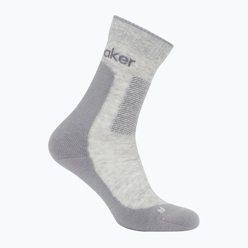 Șosete pentru femei icebreaker Merino Hike+ Medium Crew blizzard heather/alloy