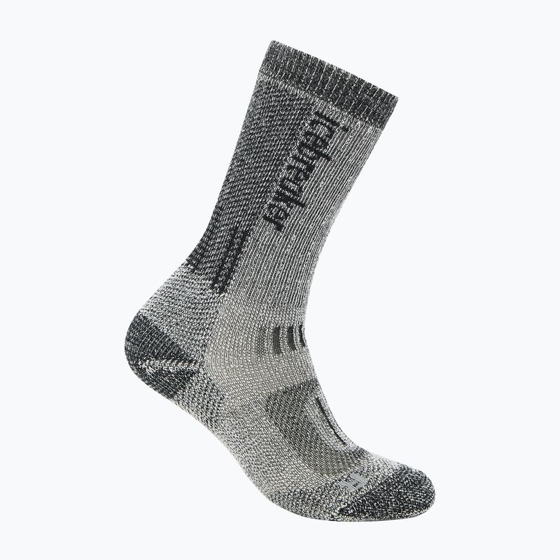 Șosete pentru femei Icebreaker Merino Hike+ Mountaineer Mid Calf jet heather/black 2
