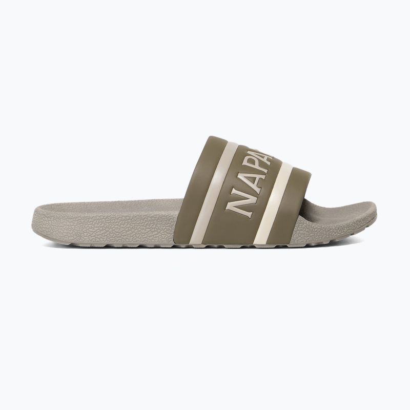 Papuci pentru bărbați Napapijri NP0A4IQV dark olive 2