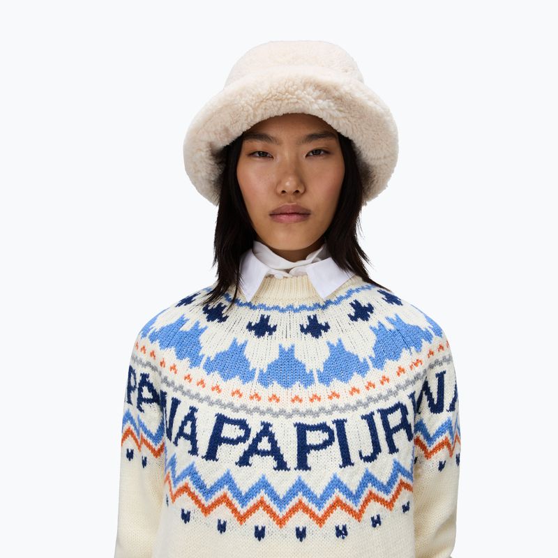 Pulover pentru femei Napapijri D-Fiames C beige dimity 5