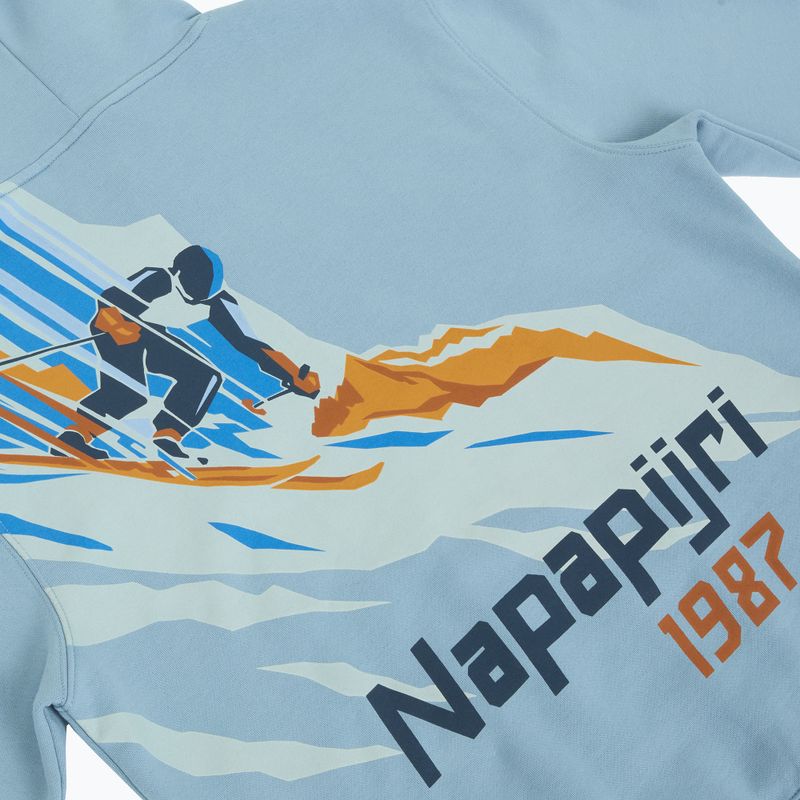 Bluză pentru bărbați Napapijri B-Fiemme H faded denim 4