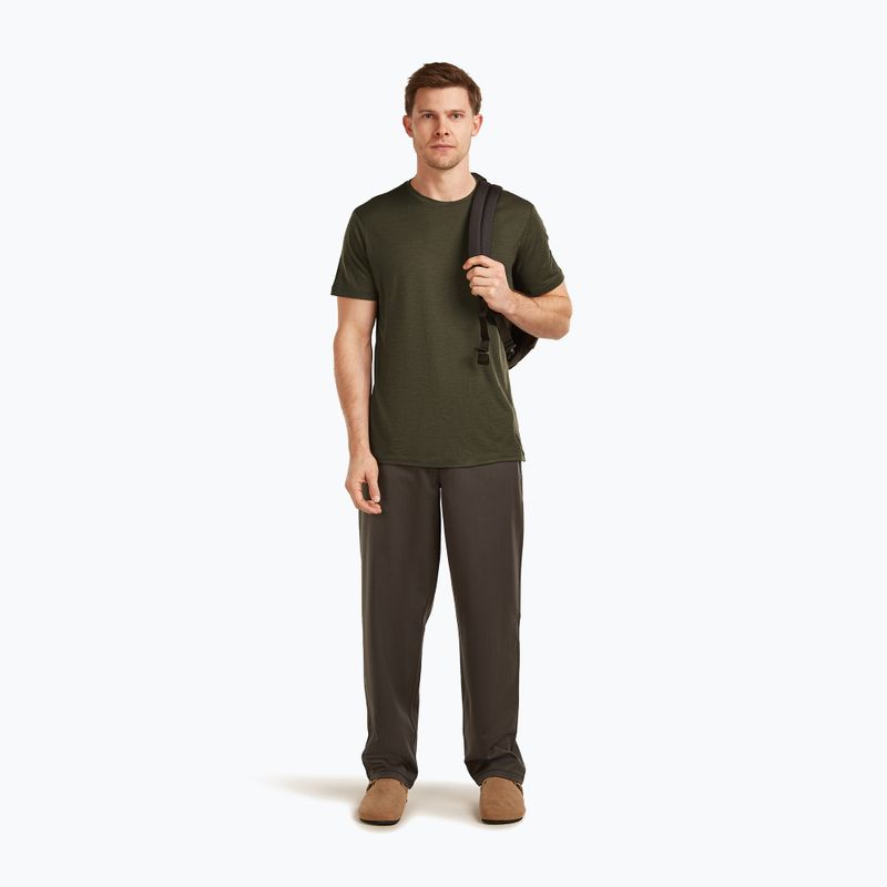 Tricou de trekking pentru bărbați icebreaker Merino 150 Tech Lite III dark loden 4