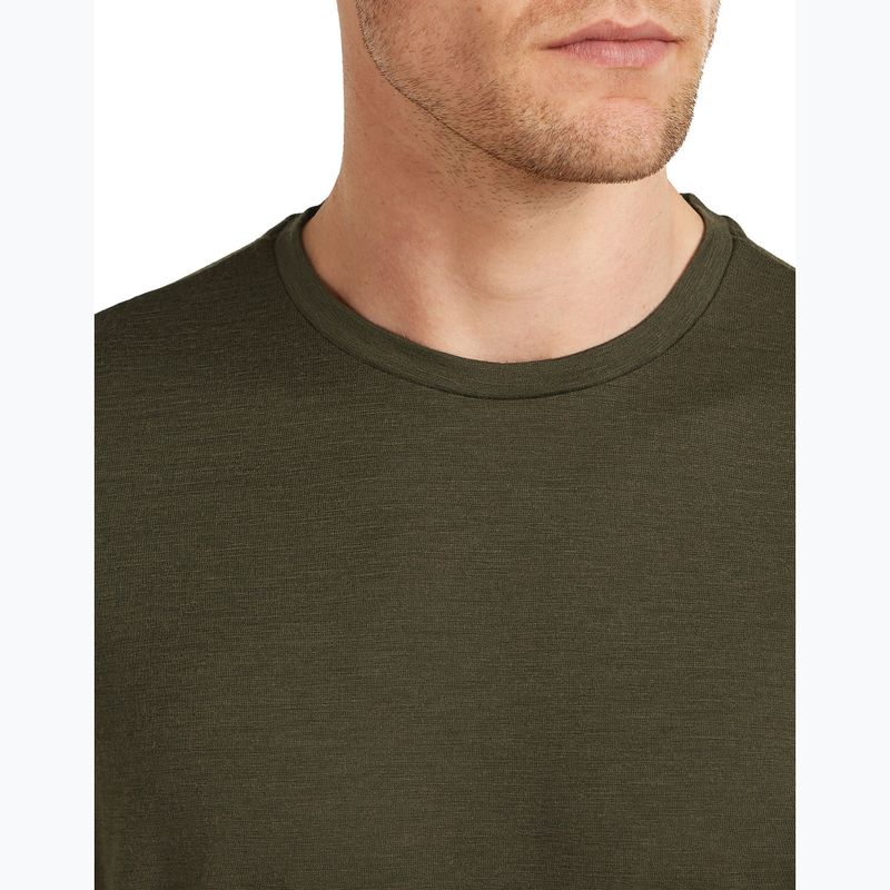 Tricou de trekking pentru bărbați icebreaker Merino 150 Tech Lite III dark loden 5