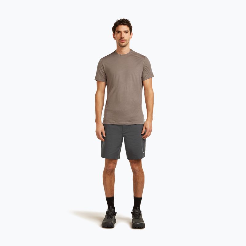 Tricou de trekking pentru bărbați icebreaker Merino 125 Cool-Lite Sphere III Tee porcini 2