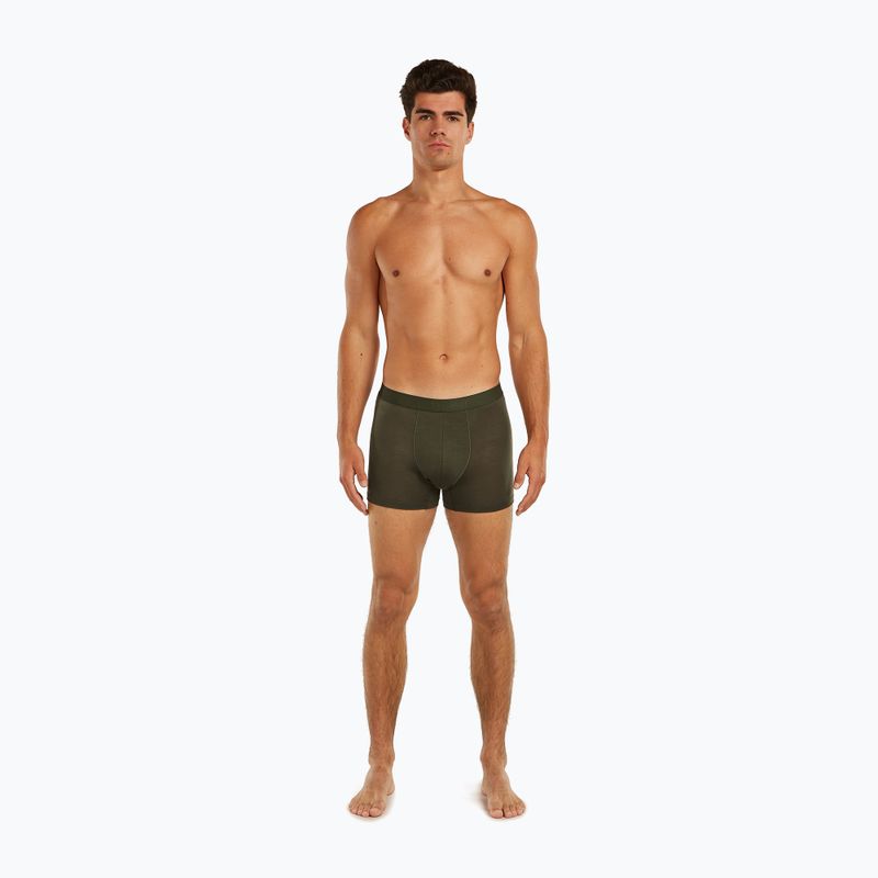 Boxeri termici pentru bărbați Icebreaker Merino 125 Cool-Lite Anatomica dark loden 3